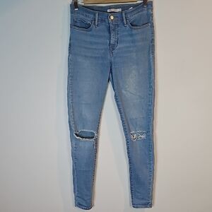 Levi's 310 Light Wash 30x30 Skinny Jeans